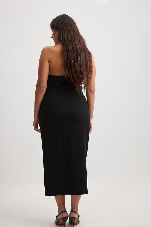 Bandeau Corset Midi Dress