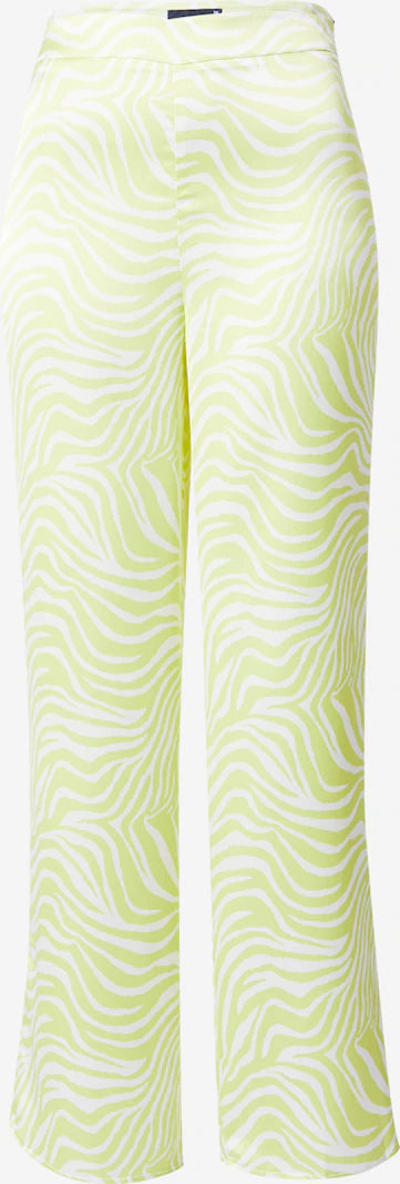 Wide leg satin trousers