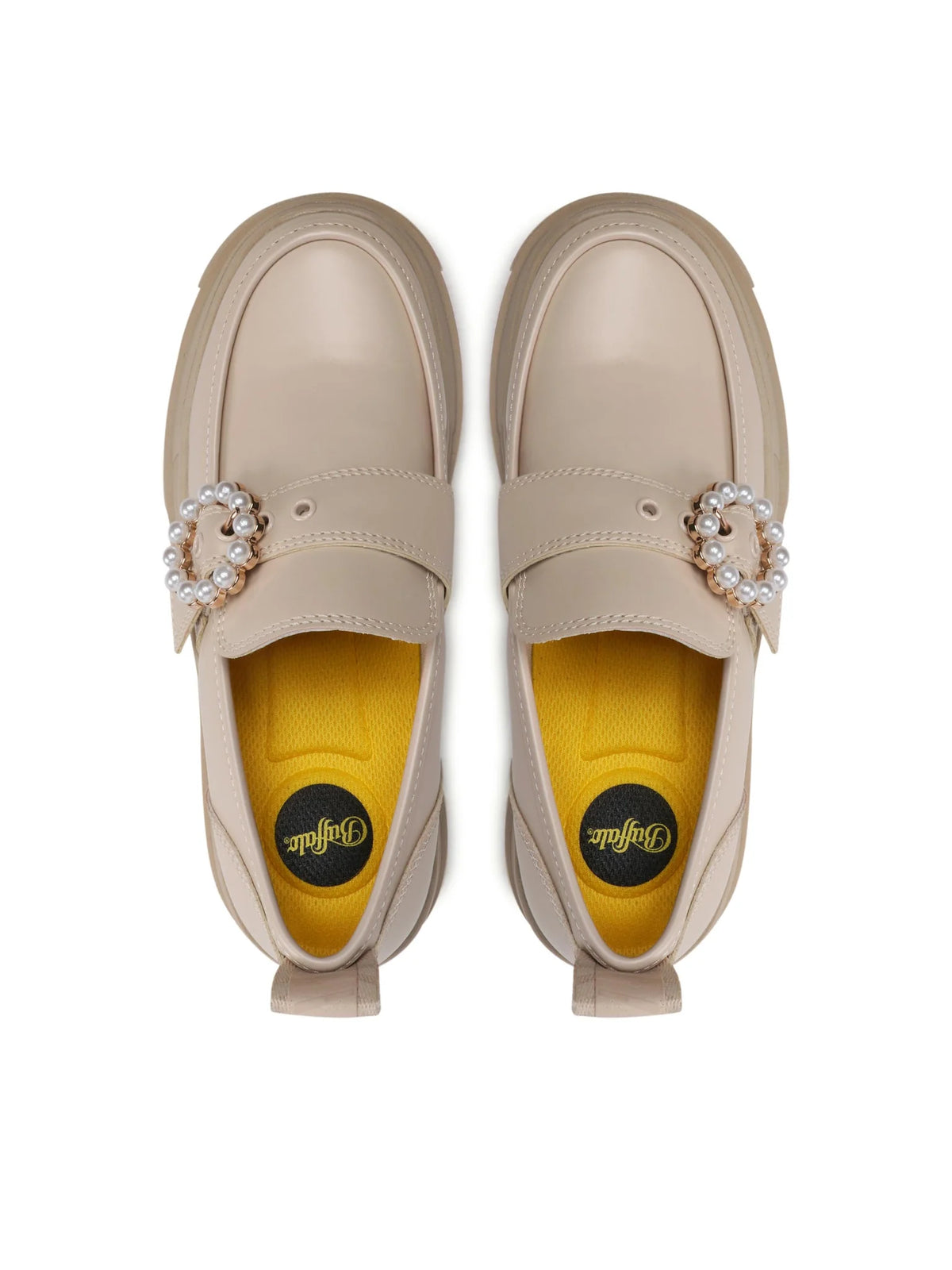 Buffalo - Chunky loafers Aspha Loafer Buckle 1622126 Beige