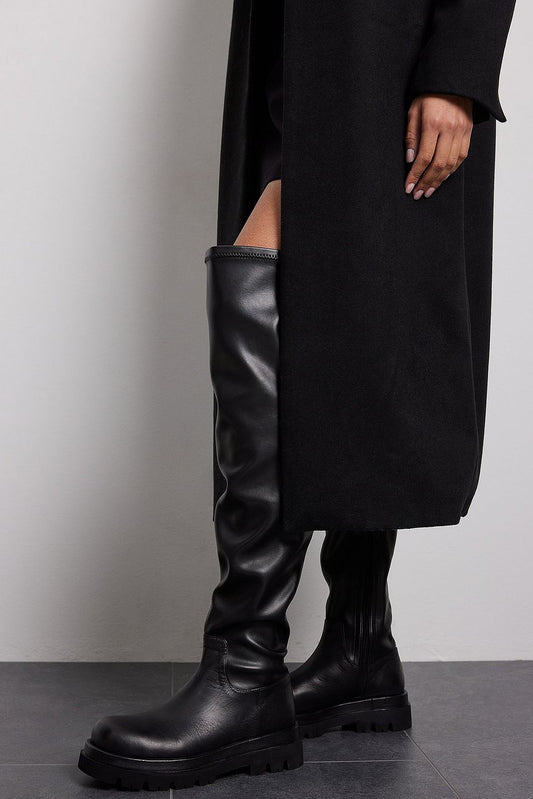 Chunky Overknee Boots