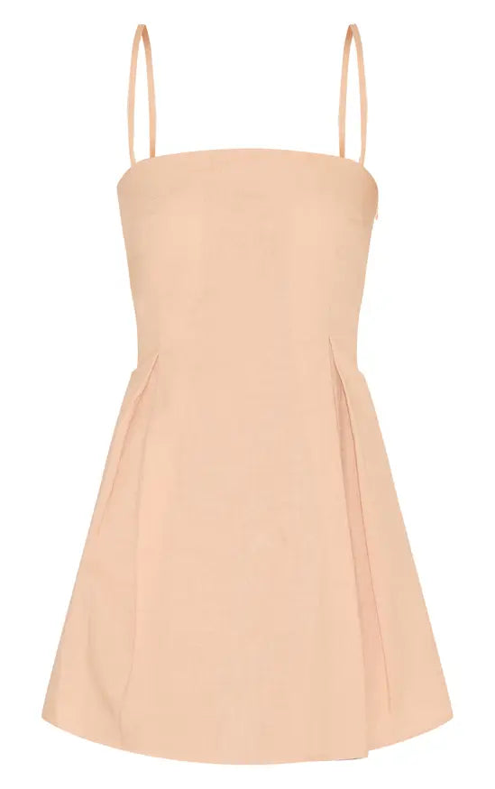 Plt A-line Mini Dress