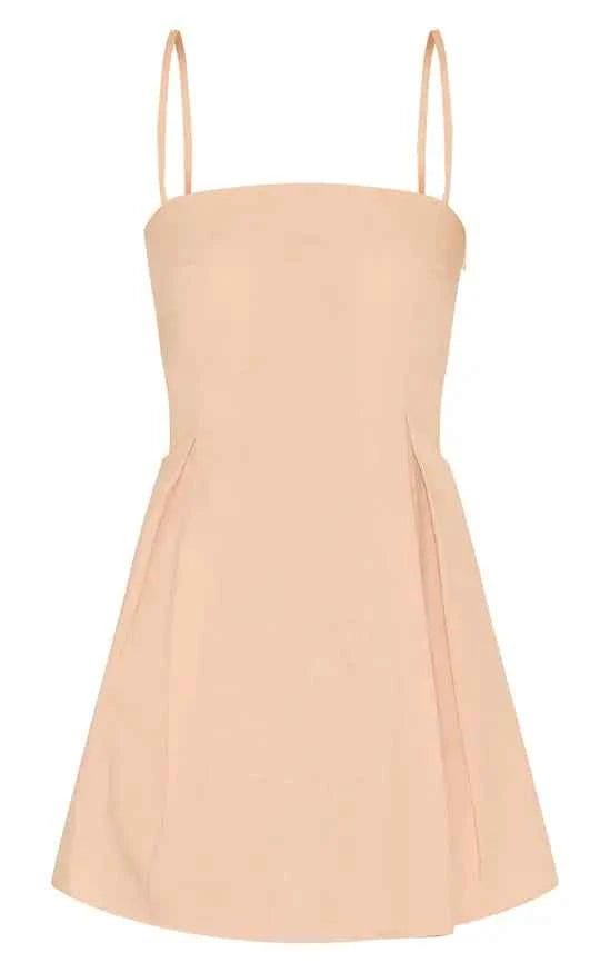 Plt A-line Mini Dress