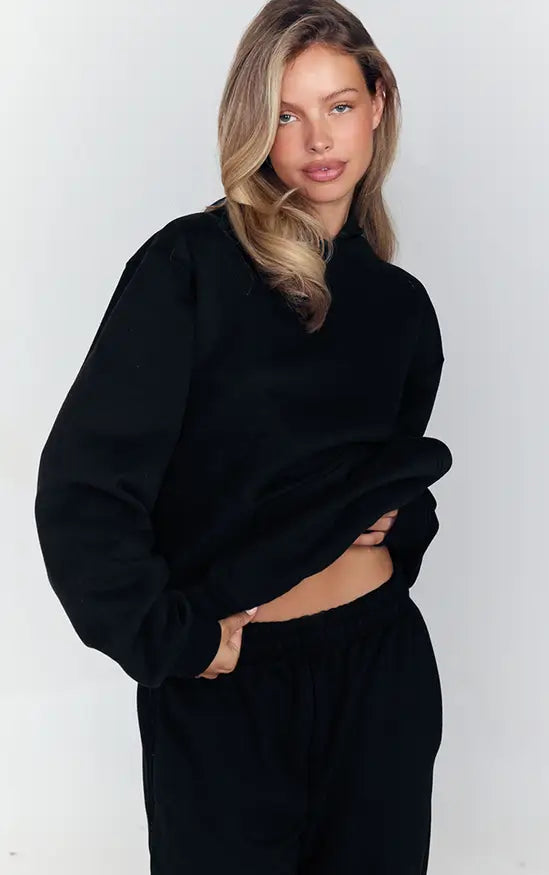 Plt - Black Pullover Sweat Hoodie