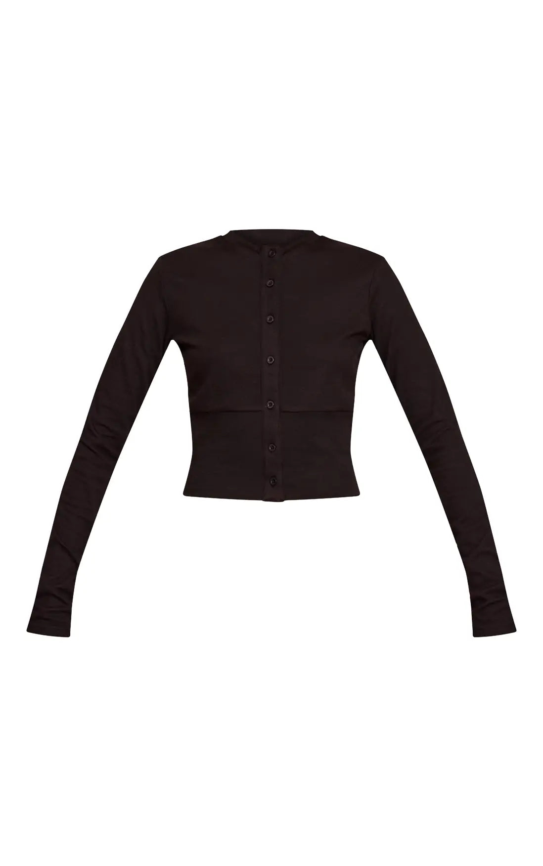 Plt - Tall Black Super Soft Top Co-ord