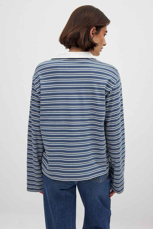 Na-kd Long Sleeve Polo Shirt