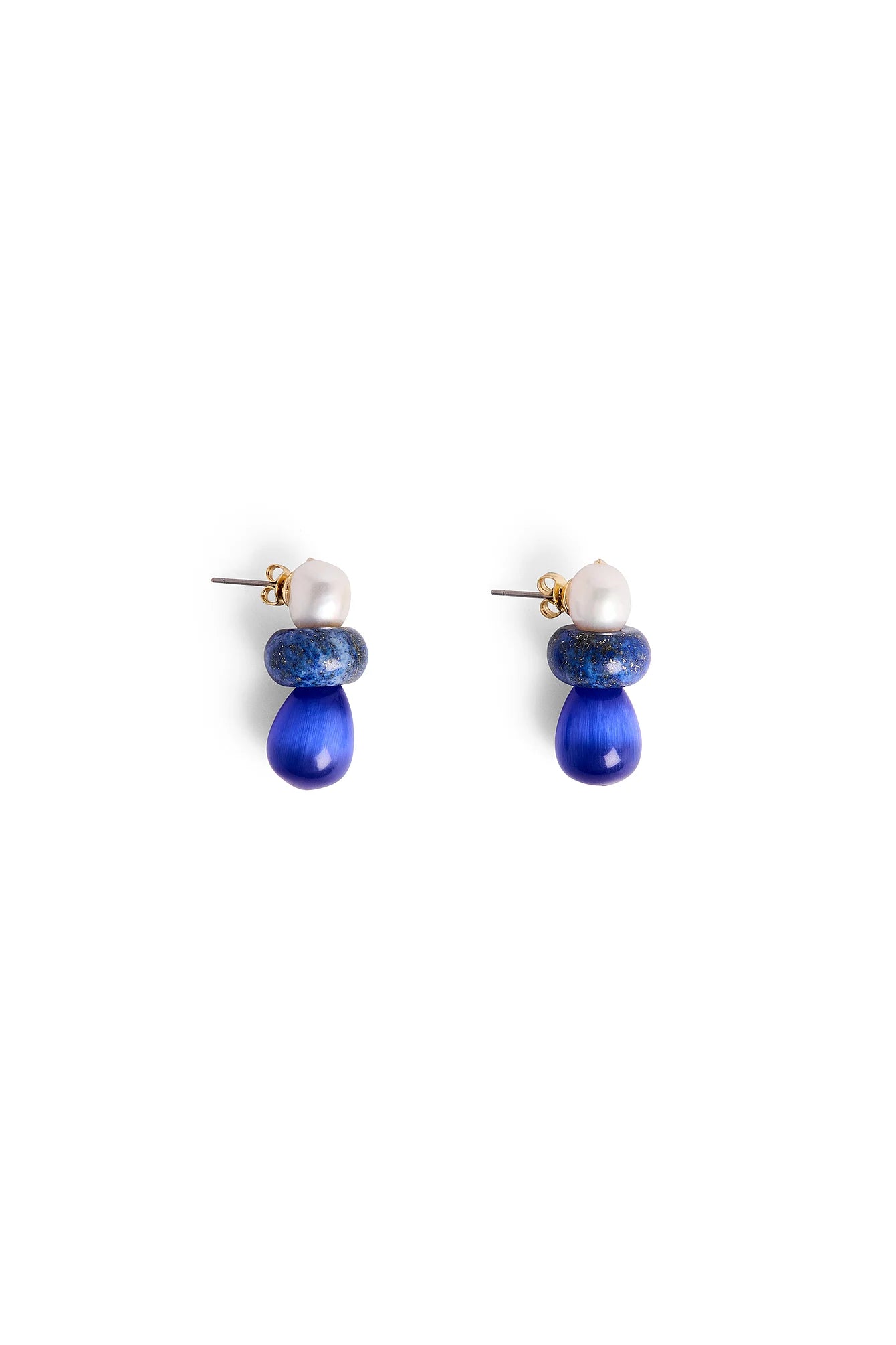 Small Stone Earrings