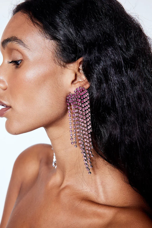 Colourful Earrings Pink