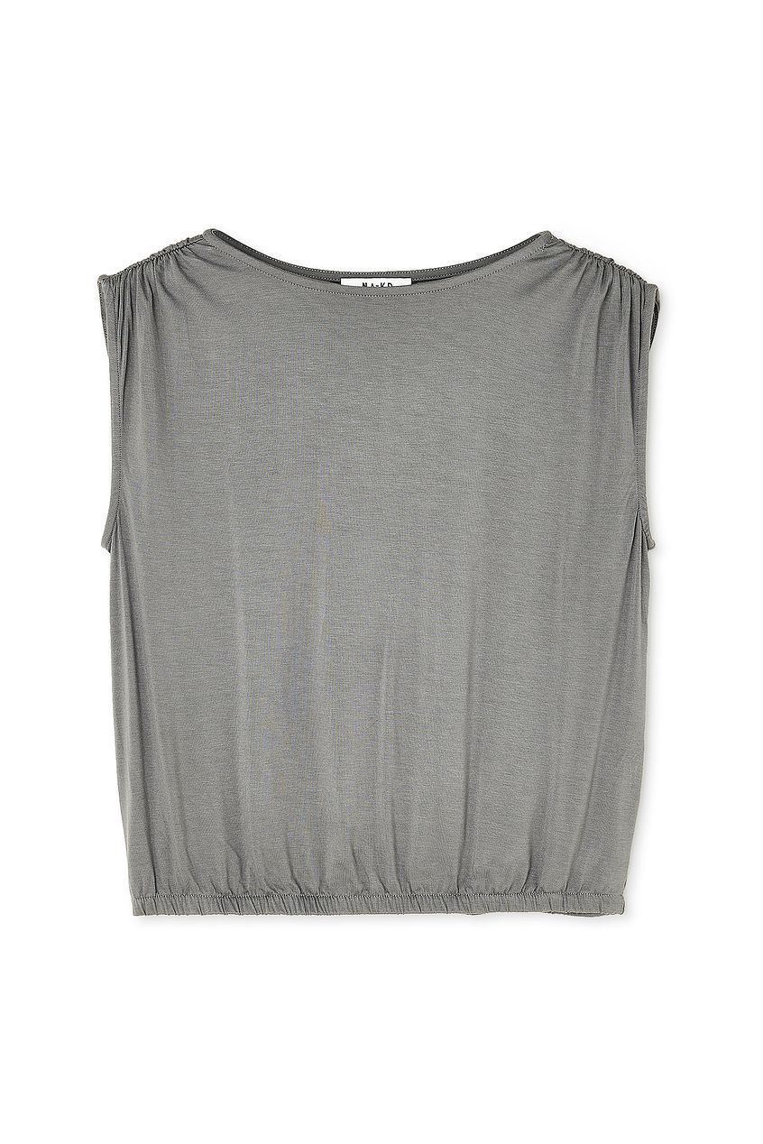 Na-kd Draped Jersey Top