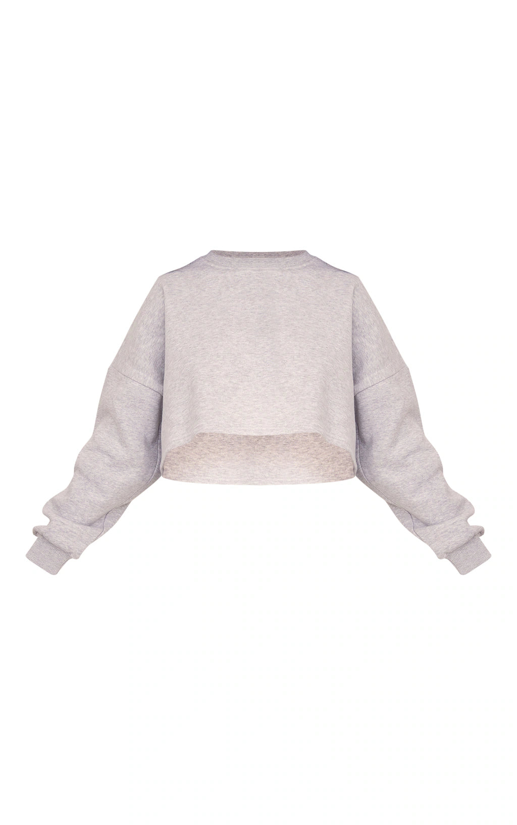 Maternity Ash Grey Oversized Elasticated Sweatshirt