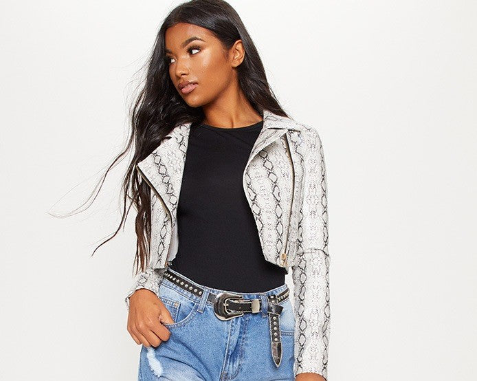 Essential Black & White Long Sleeve Fitted T Shirt 2 Pack