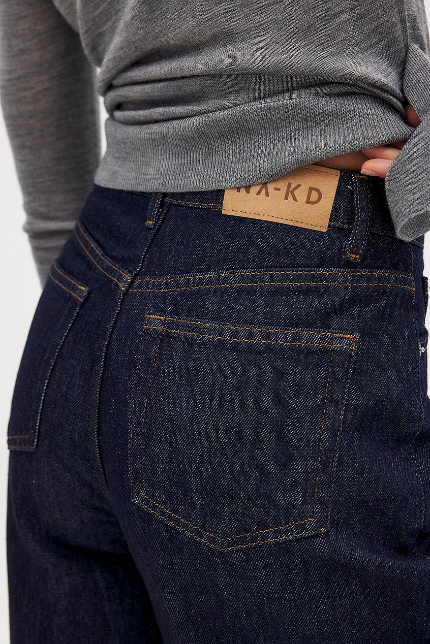 High Waist Extra Wide Leg Denim