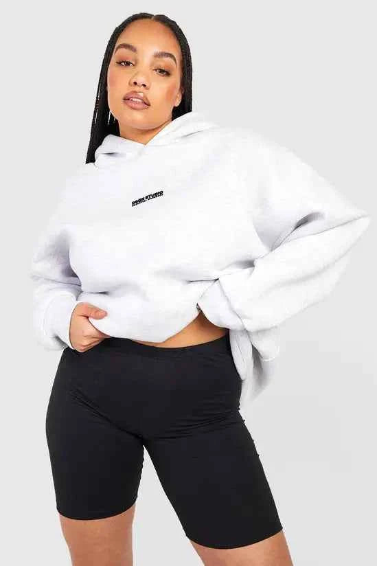 Boohoo - Plus Jersey Cycling Shorts