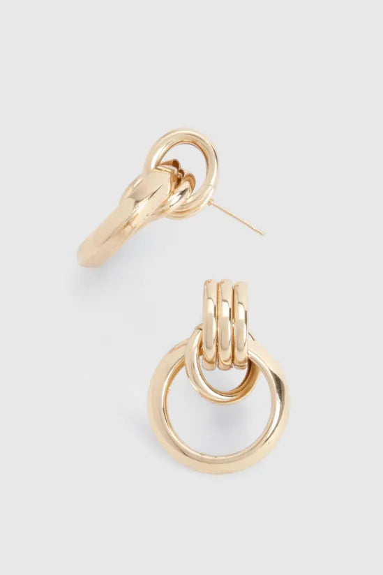 Twist Detail Stud Earrings