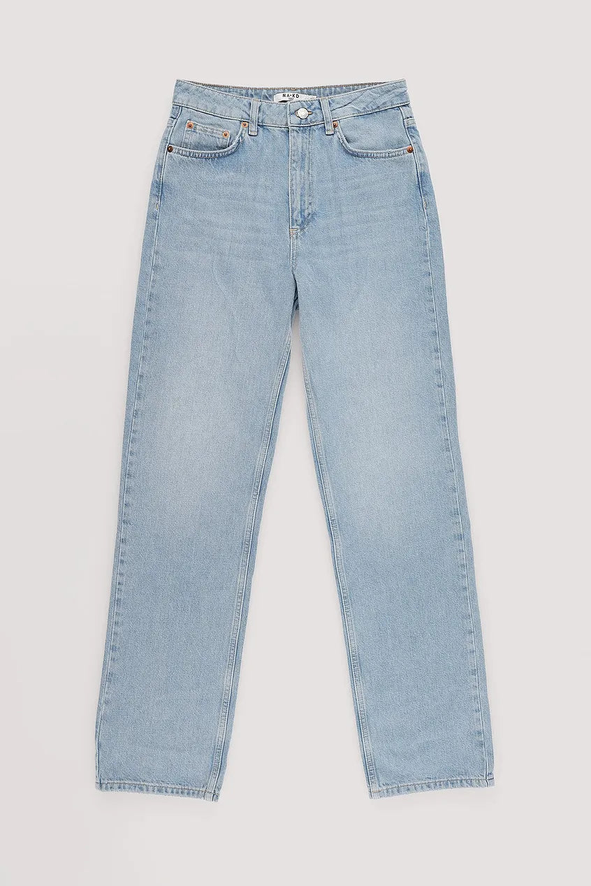 Straight High Waist Jeans