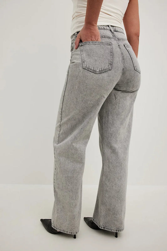 Wide High Waist Jeans