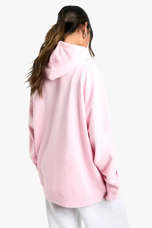 Boohoo Out Of This World Puff Print Oversized Hoodie