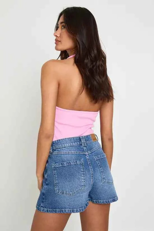 boohoo Denim Skort
