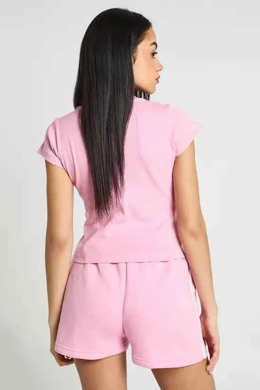 boohoo Contrast Binding Sweat Short
