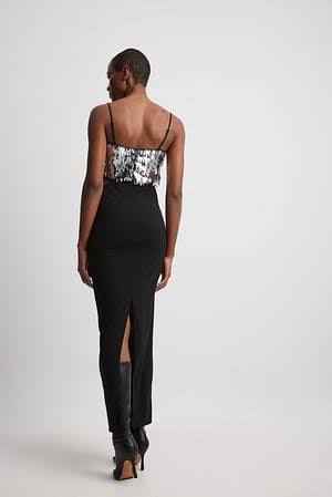 Na-kd Sequin Jersey Dress