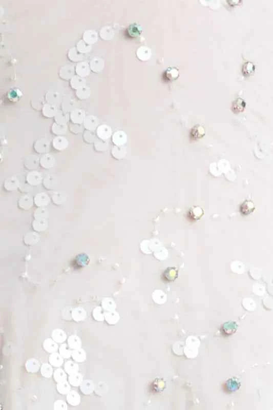 Ohpolly Embellished Multi-Strap Mini Dress in Ivory