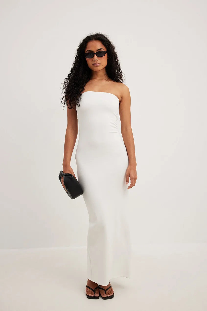 Jersey Tube Maxi Dress