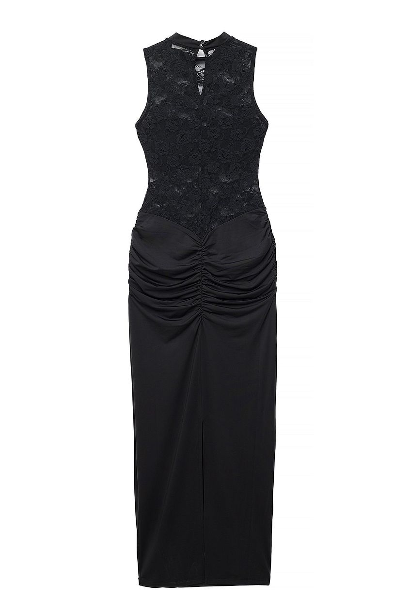 Na-kd Lace Detail Maxi Dress