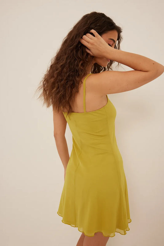 Mesh Mini Dress