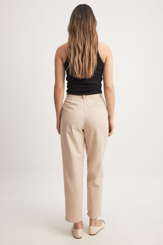 Linen-blend Chinos