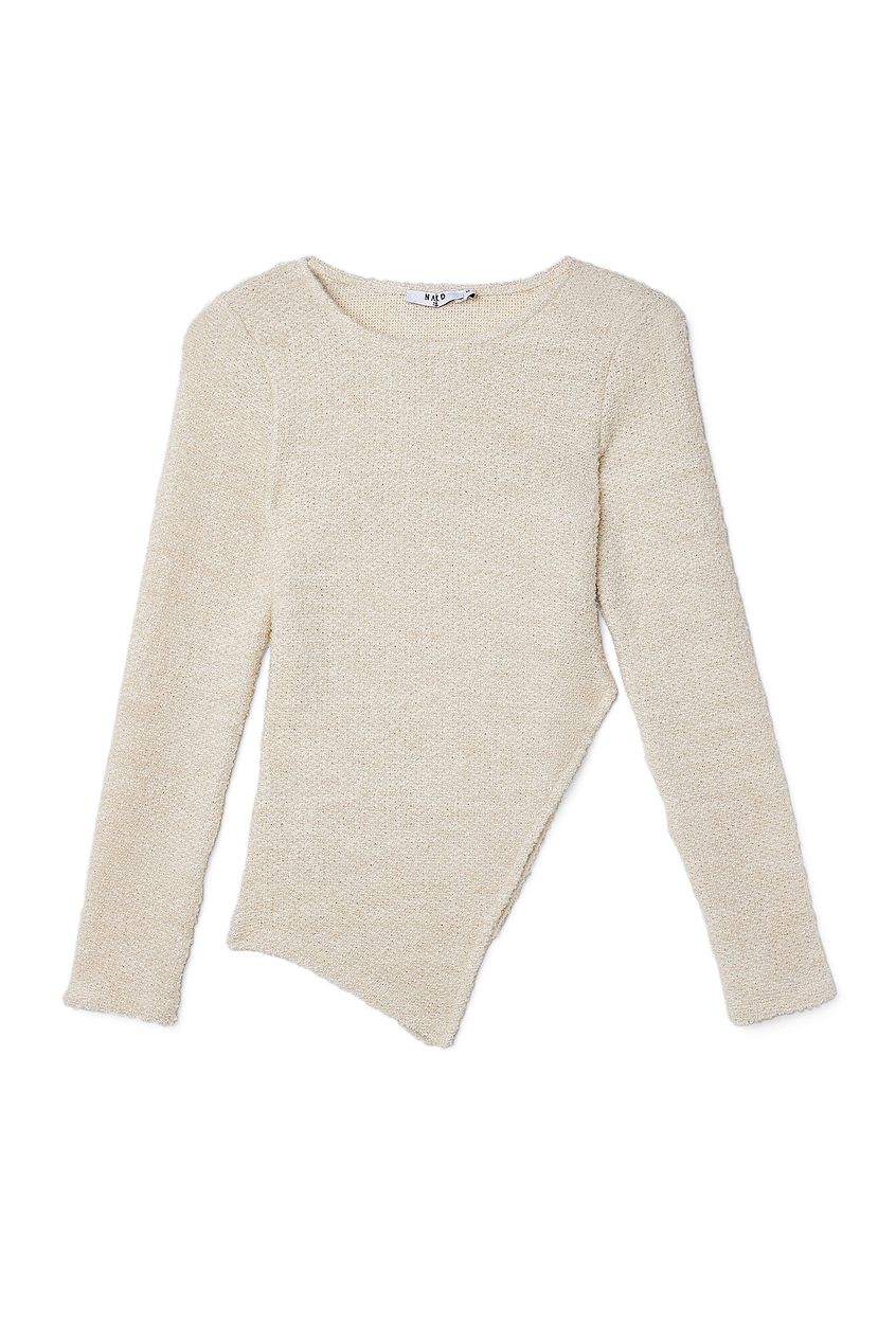 Long Sleeve Structure Jersey Top