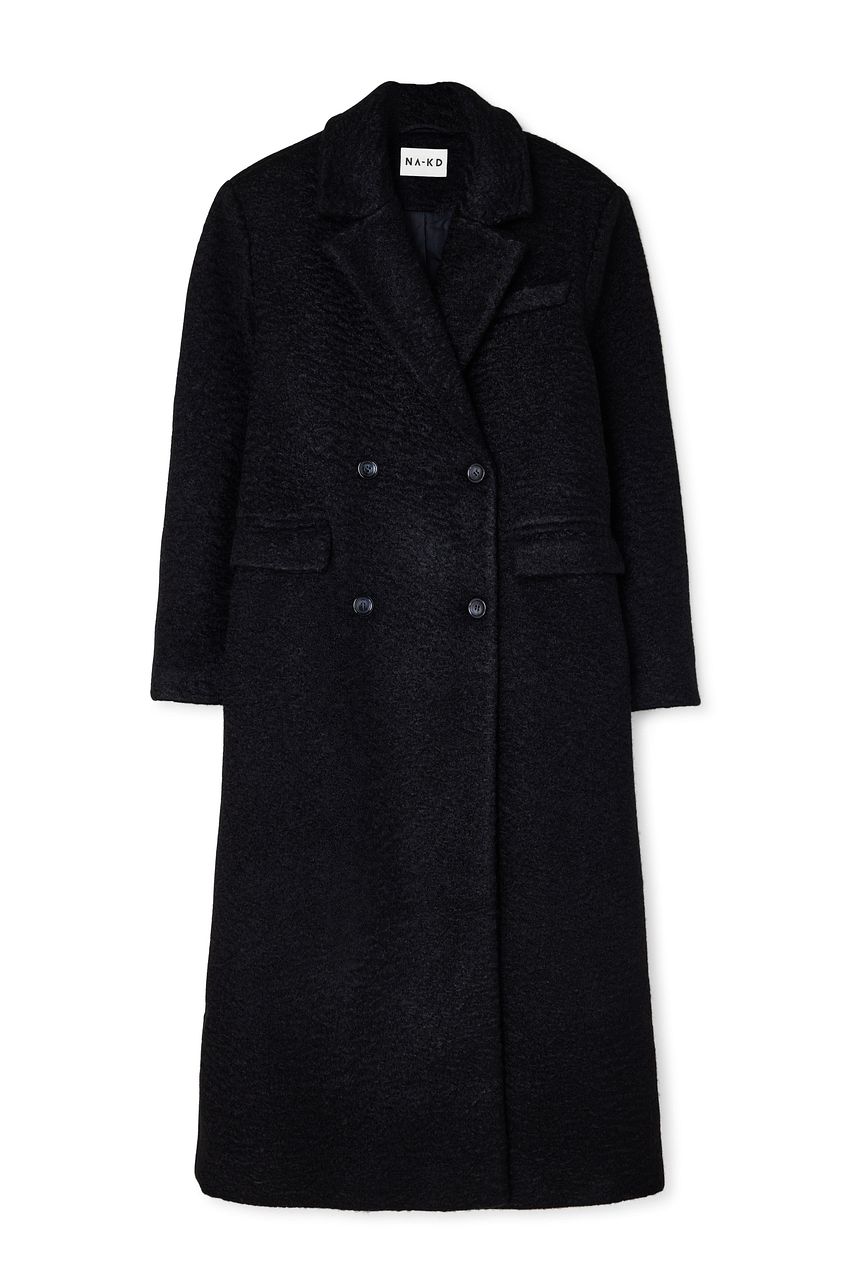 Structured Long Straight Coat