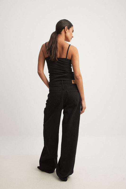 Na-kd Loose Low Waist Long Jeans