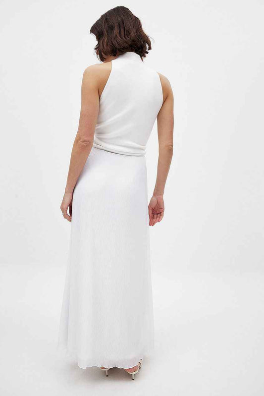 Na-kd Maxi Plissé Skirt