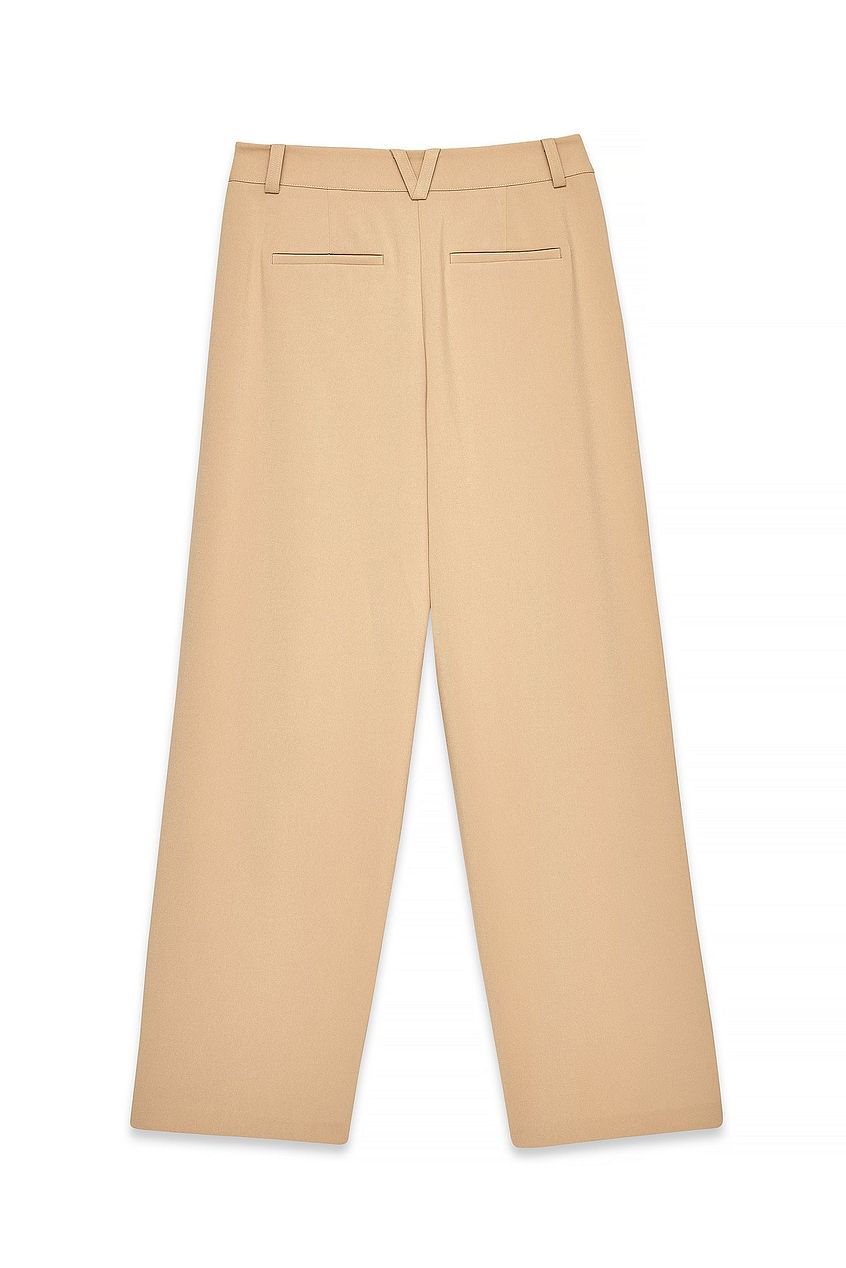 Na-kd Straight Mid Waist Trousers