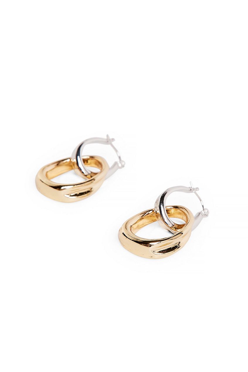 Mixed Oval Shaped Earrings