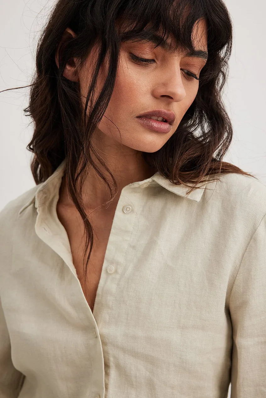 Linen Shirt Dress
