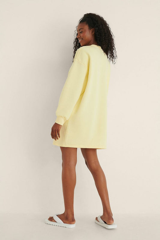 Organic Oversized Sweatshirt Dress
