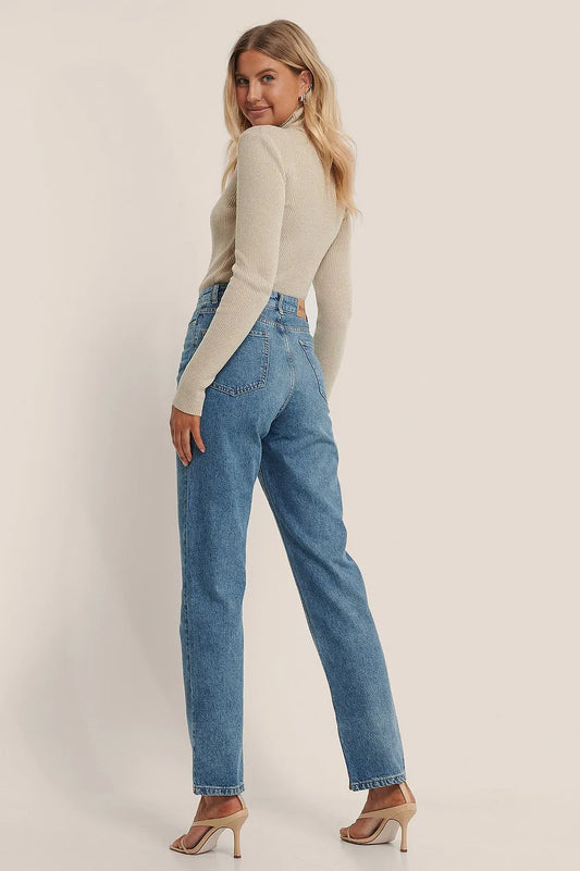 Side Slit Denim