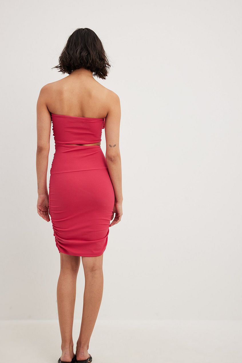 Rose Cut Out Mini Dress