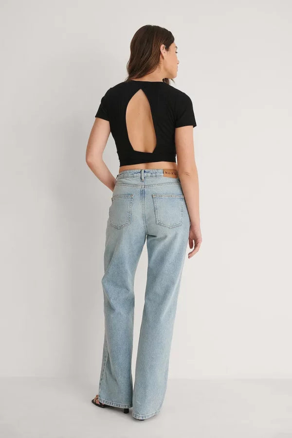 Short Sleeve Wrap Top
