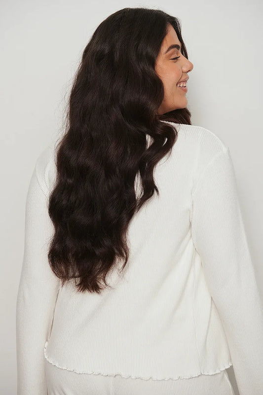 Soft Brushed Rib Cardigan