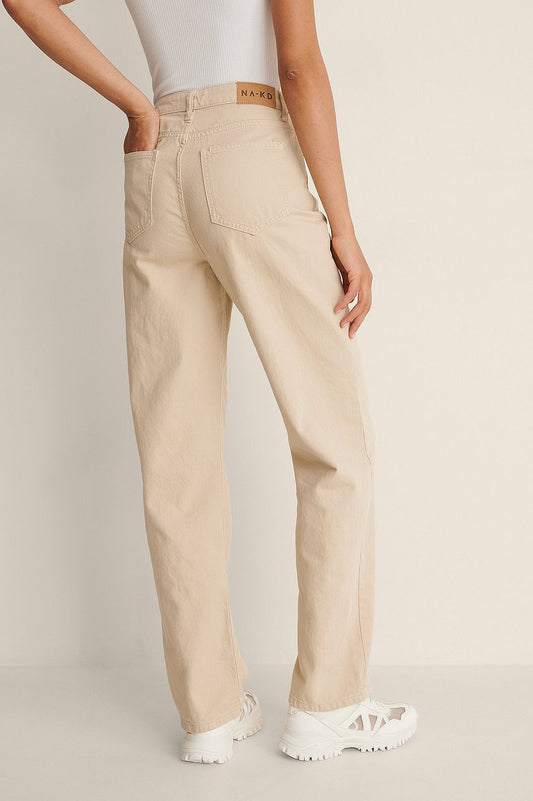 Wide Leg High Waisted Denim