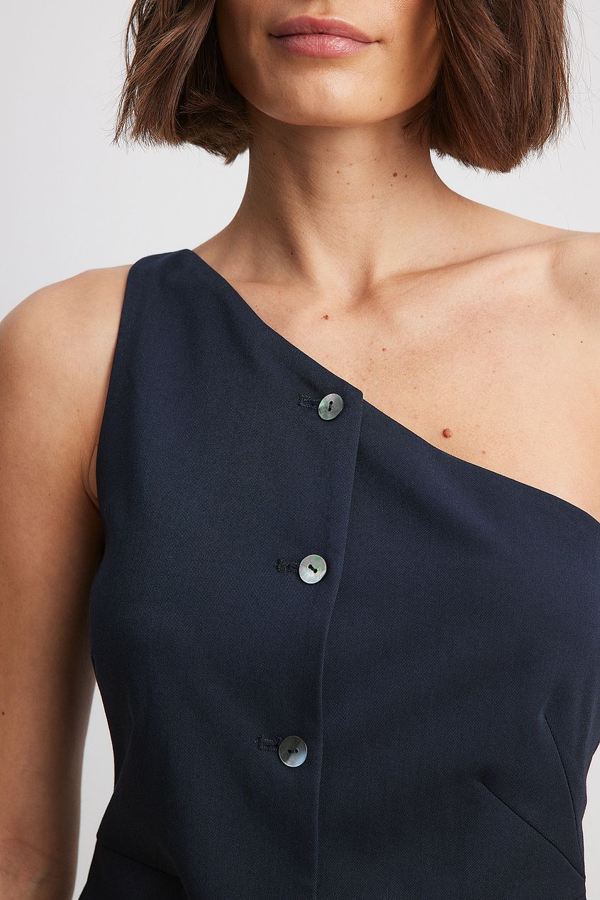 One Shoulder Vest