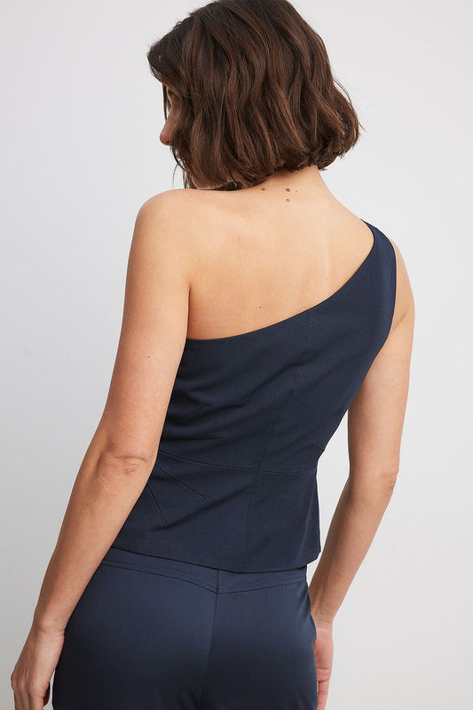 One Shoulder Vest