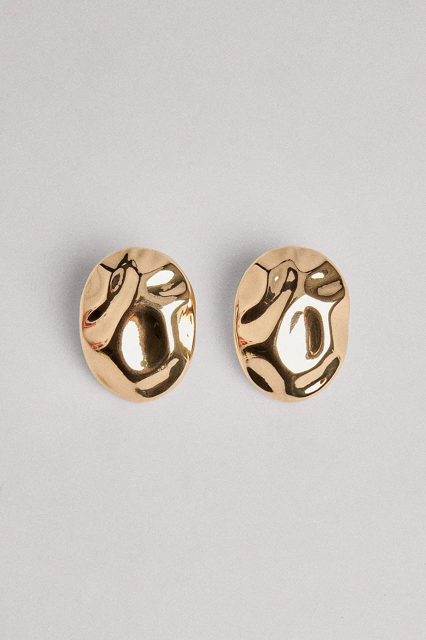 Oval Chunky Earrings