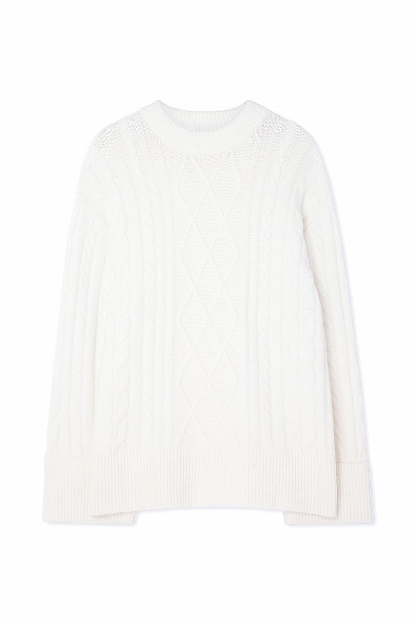 Oversized Cable Knit Sweater