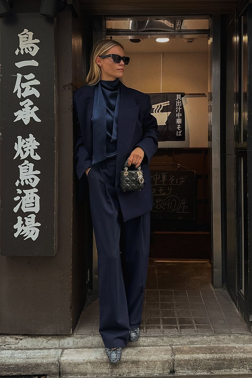 Oversized Padded Blazer Jacket