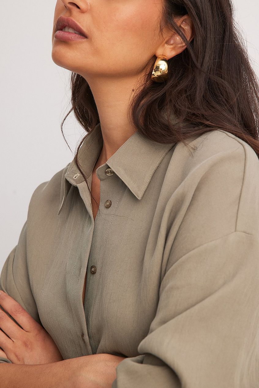 Oversized Structured Shirt