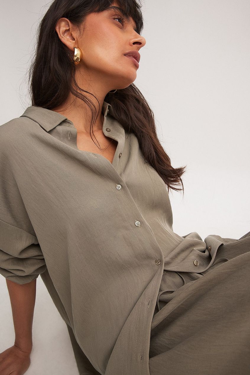 Oversized Structured Shirt