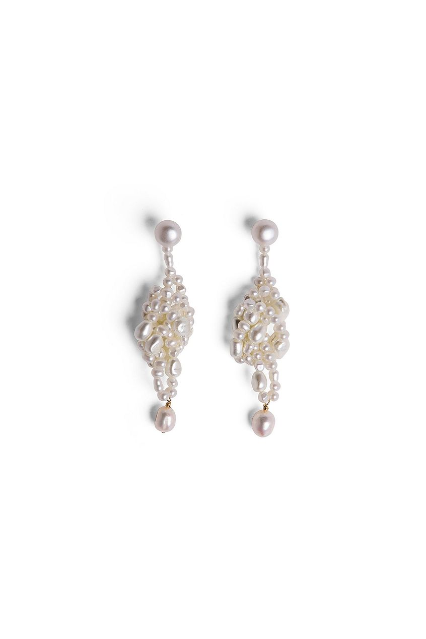 Pearl Knot Earrings