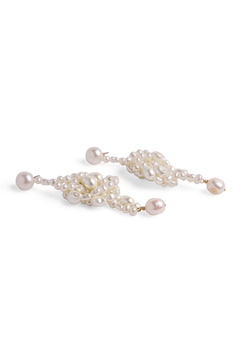 Pearl Knot Earrings